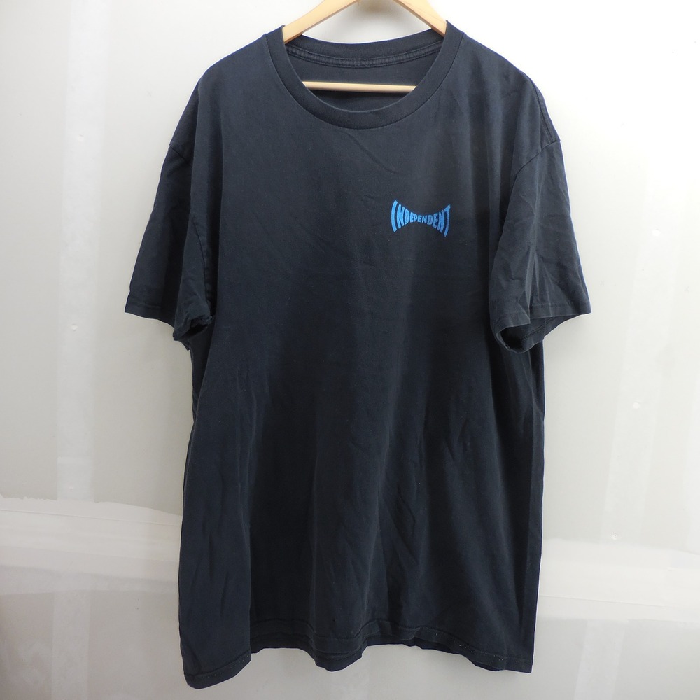 Independent Truck Company Ride The Best Skate T-Shirt Black Large Mosaic Logo